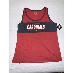 New St. Louis Cardinals Mens Size XL Muscle Tank Top Red Shirt NWT